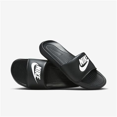 nike slippers zwart wit|Instappers, sandalen en slippers .